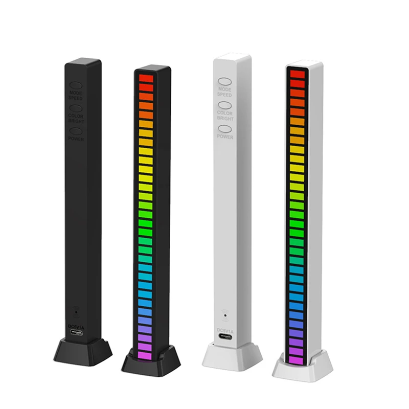 Hiend HiFi amplifikatör hoparlör ses kontrol seviye LED ışık VU metre dB ışık ses alma ritim hafif müzik ritim lambası