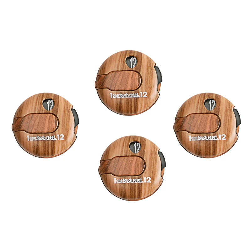 

4PCS Golf Score Counter Golf Stroke Counter Accurate Golf Score Keeping Device For Golfer Gift Golf Stroke