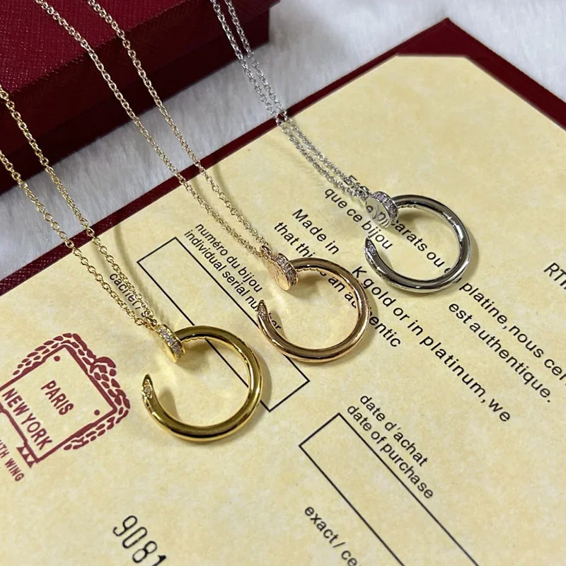 

Женское ожерелье из серебра 925 пробы, с бриллиантами