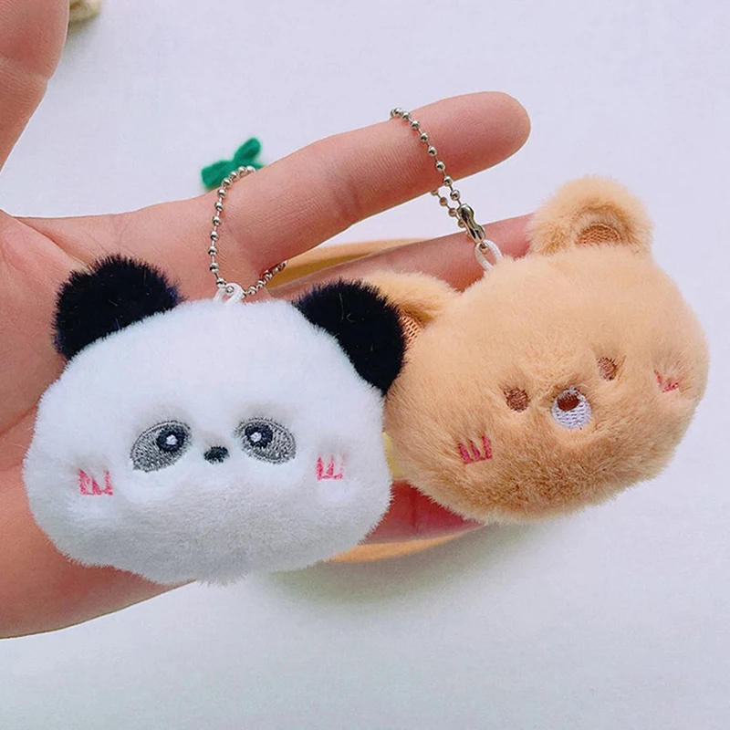 Милый Плюшевый Брелок С Медведем Для Женщин Декоративный Кулон На Тему Животных