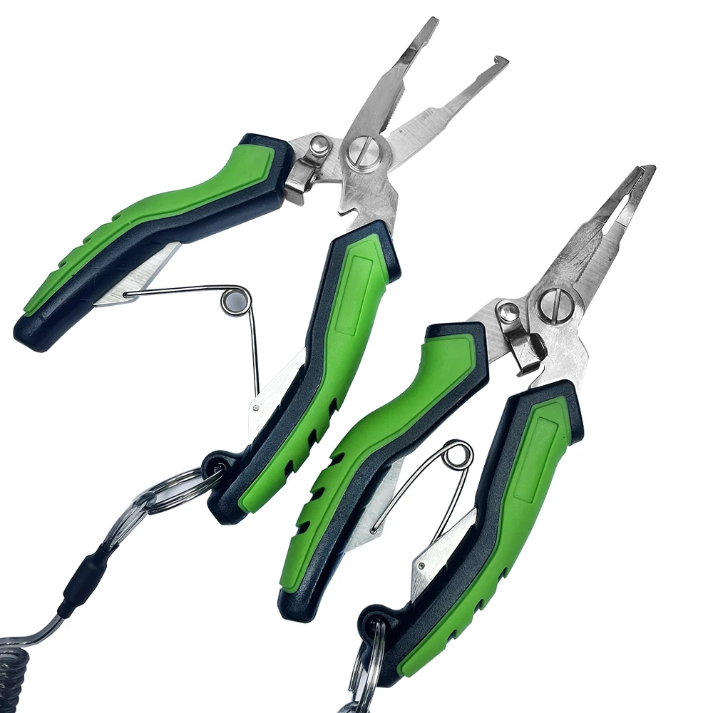

Fishing Plier Split Ring Pliers Scissor Braid Line Lure Cutter Hook Remover Etc. Tackle Tool Cutting Fishing Line Neat Cutting