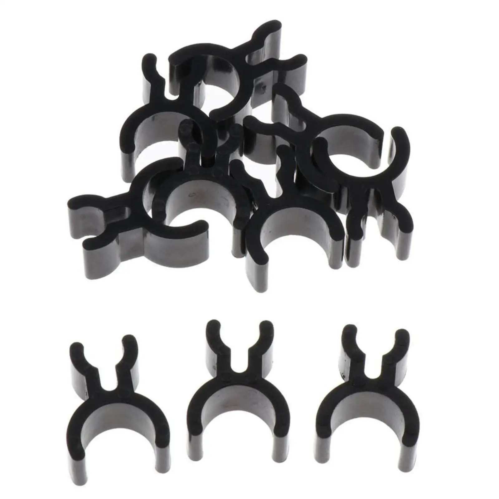 

10x Trumpet Pencil Clip Small Instrument Accessories Instrument Pencil Holder Black Holder for Musician Make Notes