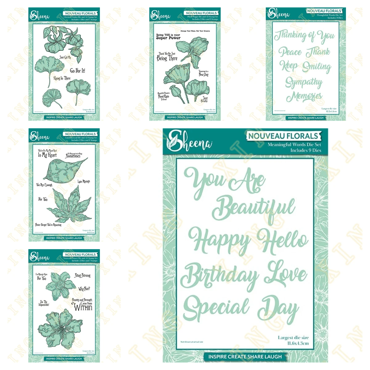 

New Arrival Flower Leaf Metal Cutting Dies Clear Stamps Scrapbook Diary Secoration Embossing Template Diy Greeting Card Handmade