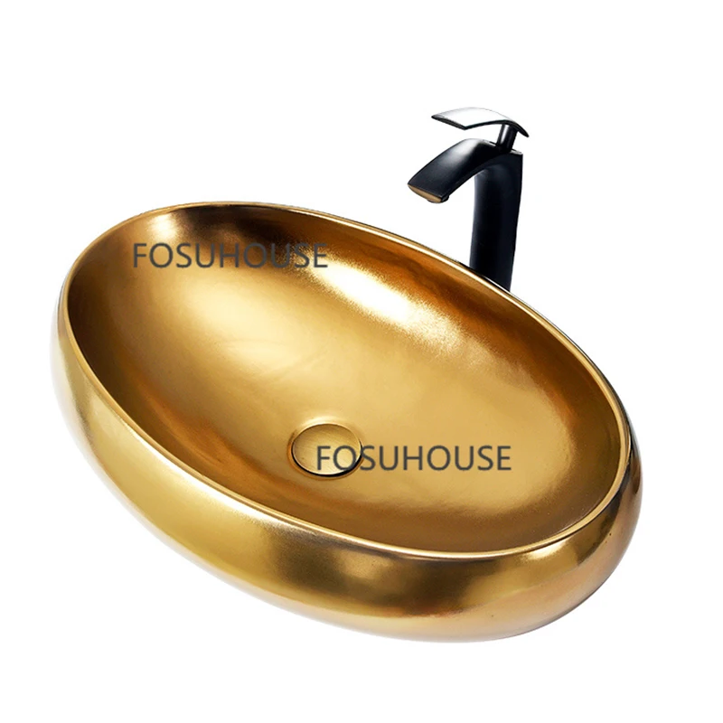 Европейский керамический столешник для раковины в ванную комнату набор