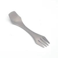 titanium ultralight spoon fork knife 1 pcs opener lightweight dinner tableware for camping picnic travelling