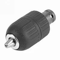 2 13mm keyless drill chuck 12 20unf with 12 chuck adaptor for impact wrench conversion tool drill chuck adapter