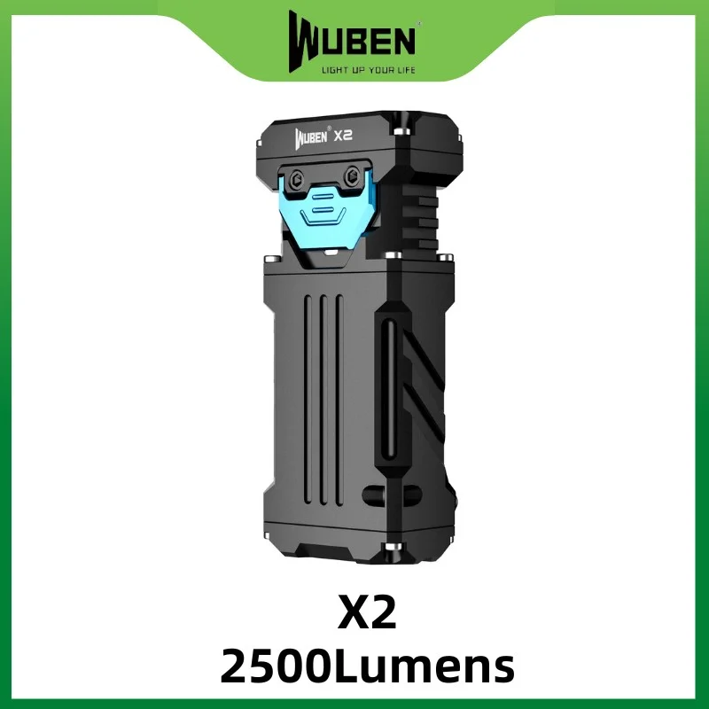 

WUBEN X2 Rechargeable EDC Flashlight 2500 Lumens