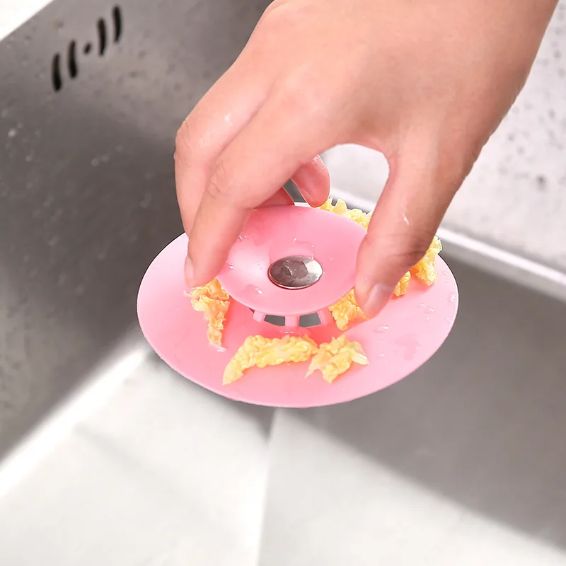 

Kitchen Sink Strainer Drain Hair Catcher Bath Stopper Plug Sink Strainer Filter Shower Sink Strainer Plug Kitchen Accessories
