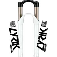 bicycle front fork stickers for 2020 rock shox lyrik ultimate vinyl transparent bottom mtb road bike cycling decal free shipping