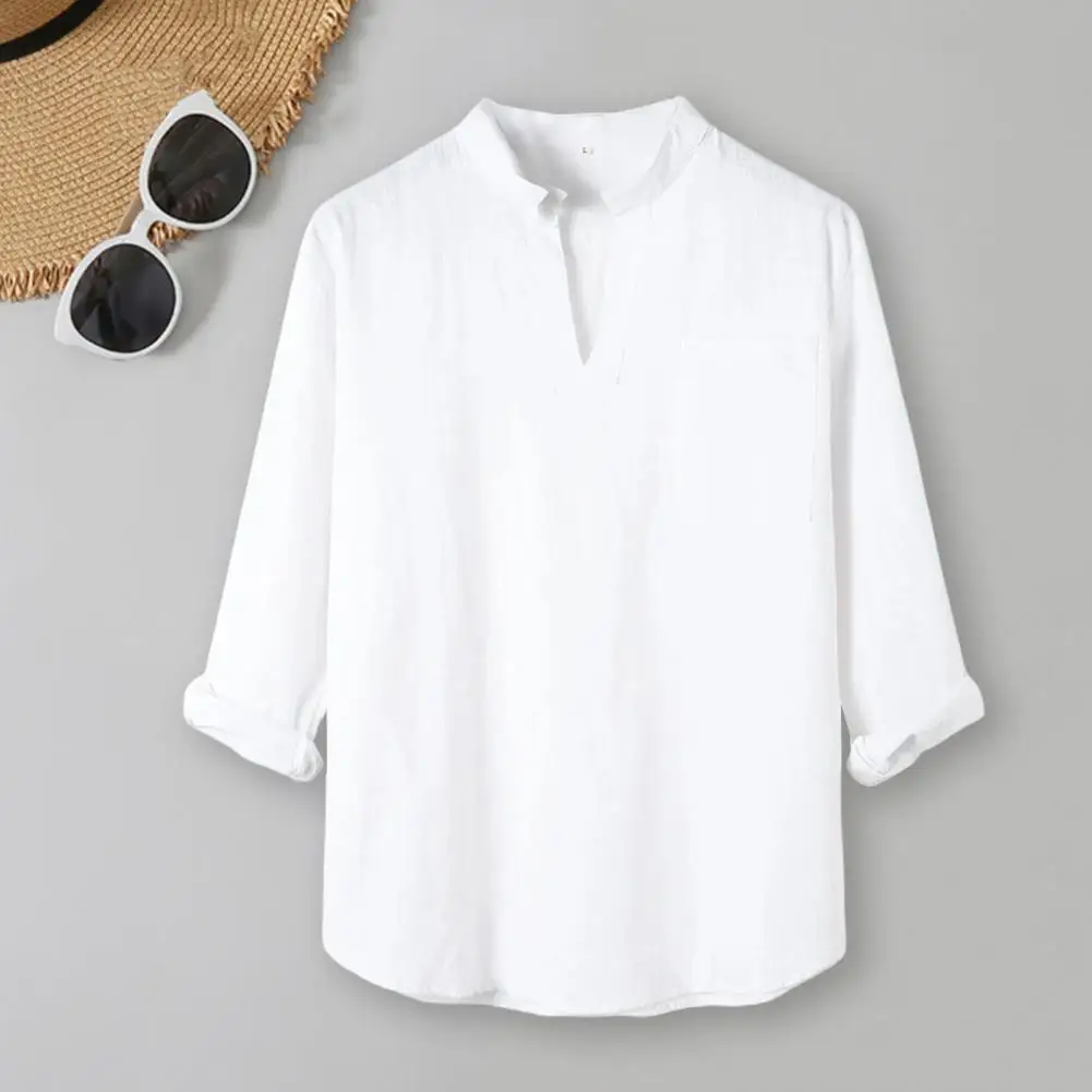 

Тонкая Модная Повседневная рубашка, Весенняя рубашка, легкие мужские дышащие топы для дома