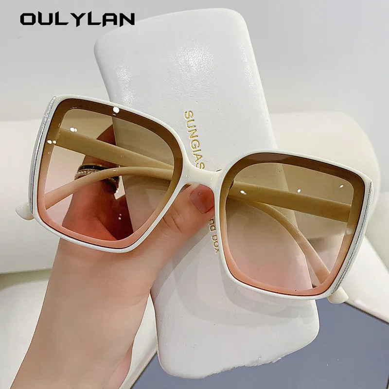 

Солнцезащитные очки Oulylan мужские/женские, брендовые пляжные солнечные очки Deisnger в небольшой квадратной оправе, винтажные UV400, 2022