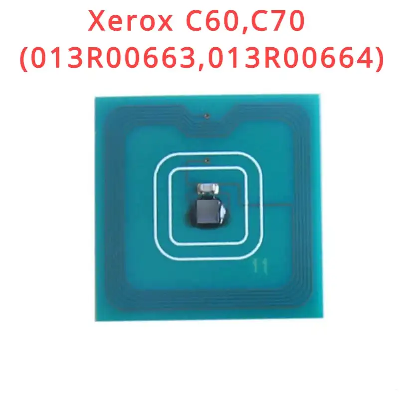 Чип барабана для Xerox Color C60 C70 EC70 550560570 заправка (013R00663 013R00664)