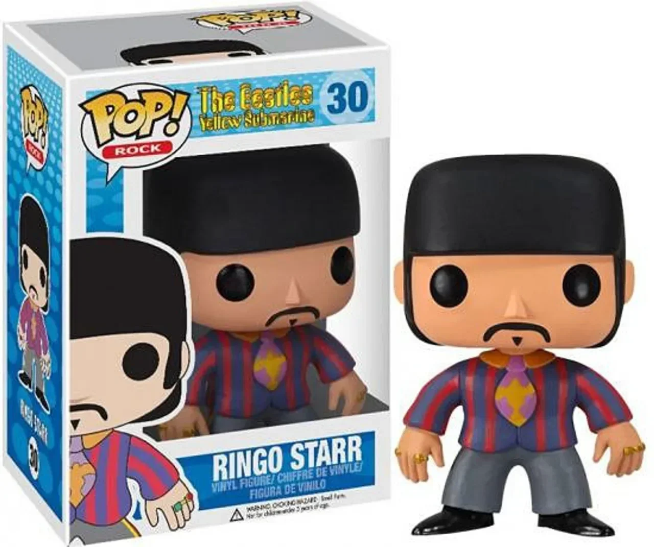 Funko Pop New The Beatles Toys Джон Леннон Пол MCcARTNEY GEORGE HARRISON RINGO STARR BLUE MEANIE 27 28 29 30 Виниловая