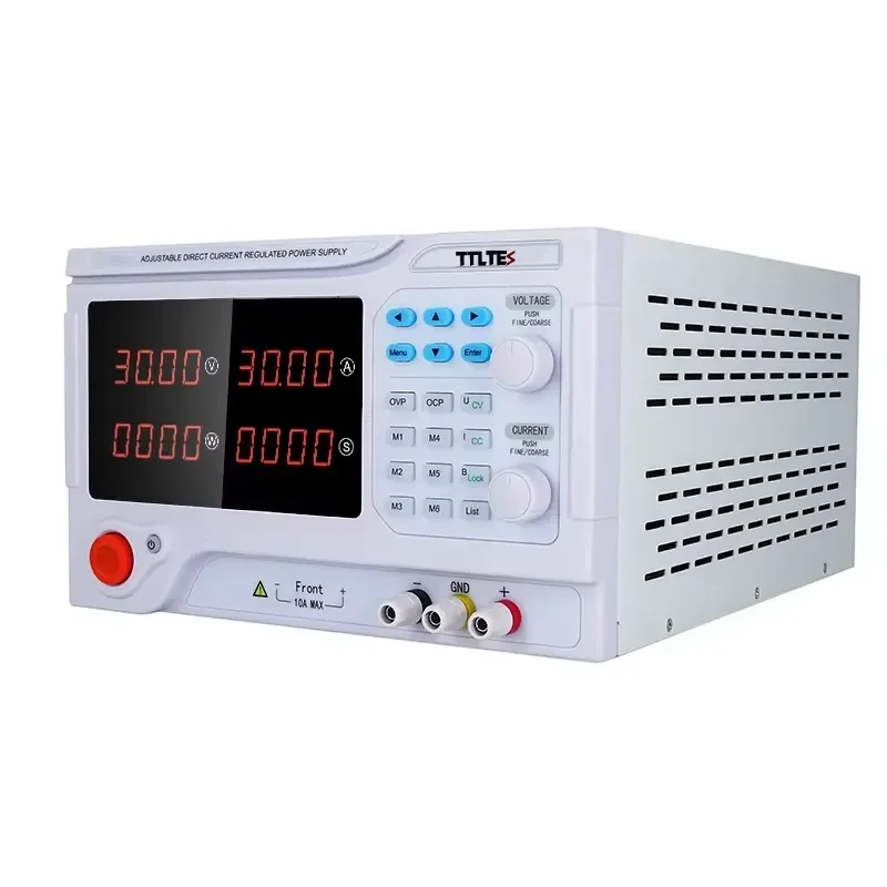 Фото Программируемый линейный импульсный источник питания TTLTES TDPE-100 серии, 4-битный, переменный/постоянный ток, выход 100В, регулируемый ток 5-60А, мощность 2000Вт №2