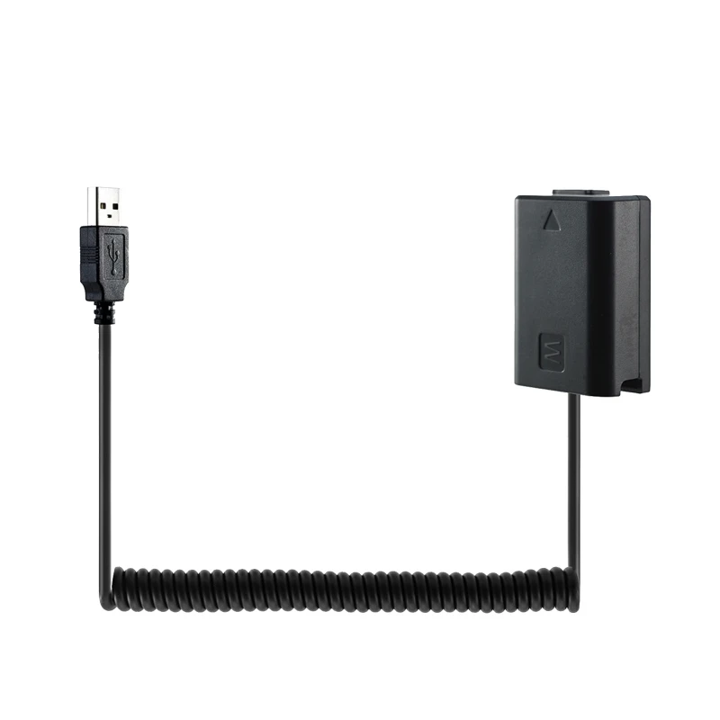 

Coupler Dummy USB Converter Power Adapter NP-FW50 for A3000 A5000