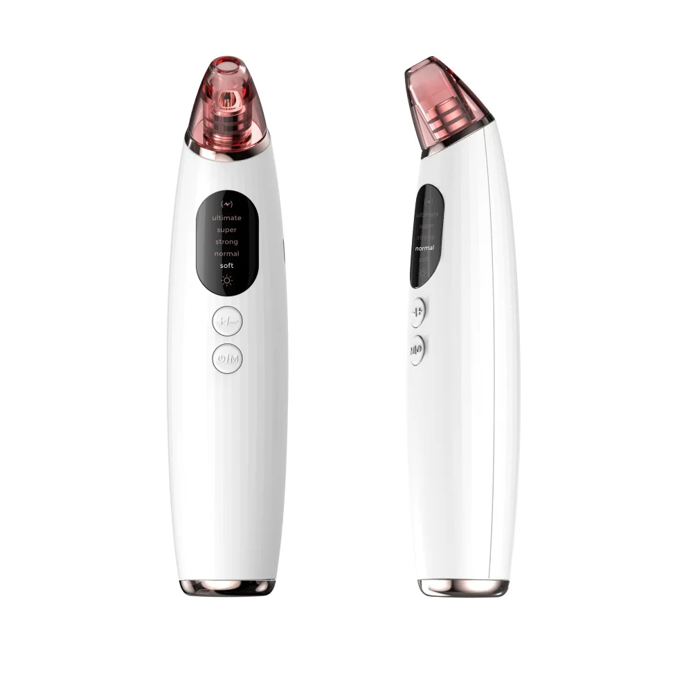

Hot Compress Blackhead Electric Suction Blackhead Acne Smart Cleanser Pore Cleaner Black Head Remover Skin Tag Remover