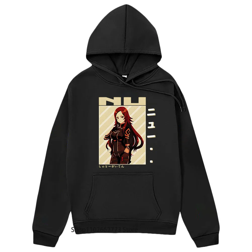 

Anime The Eminence in Shadow Print Hoodies Men Nu ニュー Sweatshirts with Hooded Autumn Winter Long Sleeve Pullover Harajuku Tops