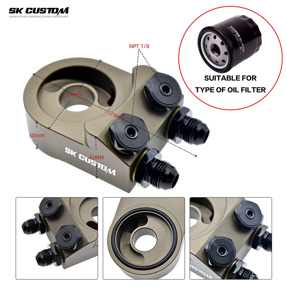 Комплект масляного радиатора для Lexus GS430 GX470 LS430 LX470 SC430 ES260 LM350h NX400h RX UX250Hh