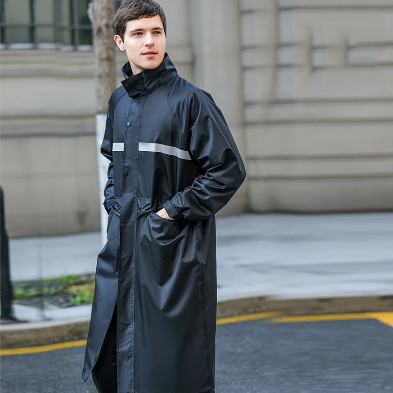 

Poncho Outdoor Raincoat Sport Men Reflective Trekking Waterproof Running Raincoat Plastic Impermeable Household Goods JW50YY