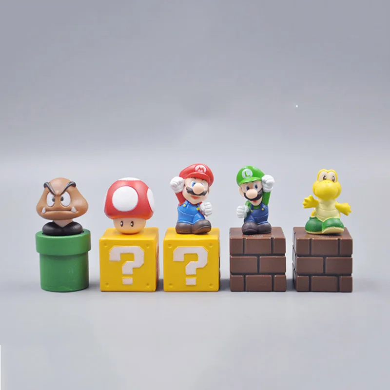 

Super Mario Bros Game Luigi Yoshi Toy Pvc Odyssey Game Action Toy Figures Collection Model Adornment Children Birthday Xmas Gift