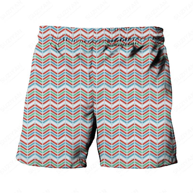 

Swimsuit Men'S-Shorts Hot-Selling Plaid Clothing Leisure Swimwear Fishing Shorts Fashion Hot Funny Patterns Boardshorts