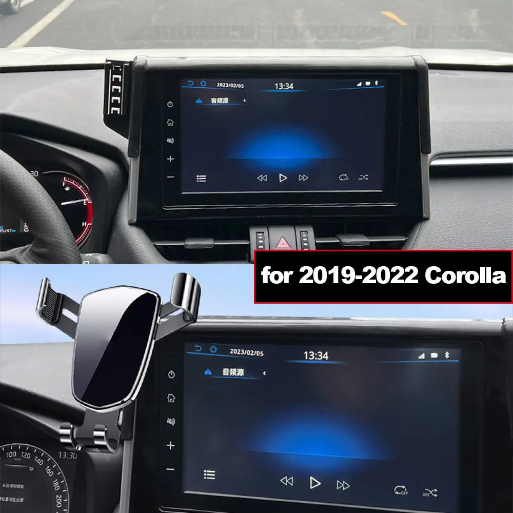 Автомобильный держатель телефона с экраном 8/9 дюймов для Toyota Corolla 2019 ~ 2022 г.