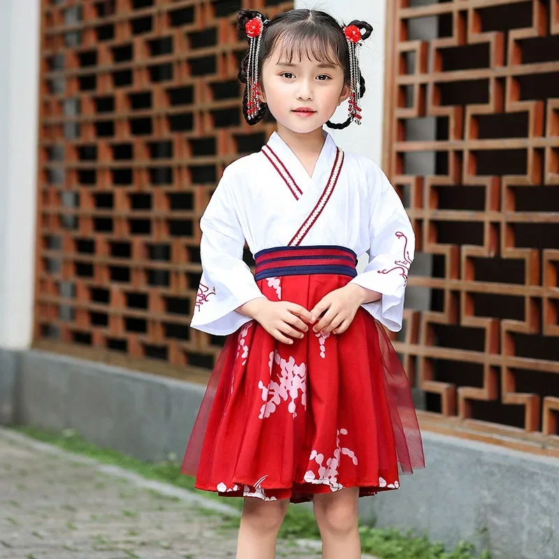 Традиционный костюм ханьфу в древнем китайском стиле танцевальное платье для