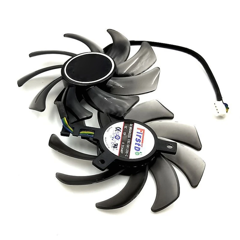 Dual GPU Cooler Fans 85mm FDC10H12D9-C For  GTX 1070 1070 TI 8G GTX 1060 1080 Graphics Card Vedio Card Cooling Radaitors