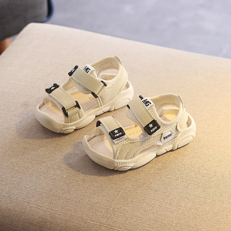 2022 Summer Children Shoes Boys Soft Soles Beach Male Baby Baotou Anti-kick Kids Sandals 1-5 Years Boy Girl |