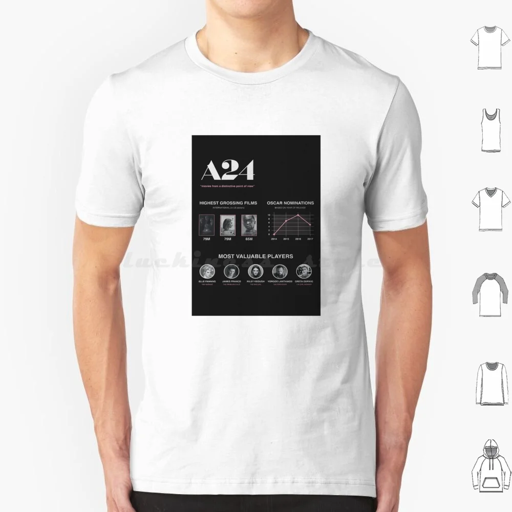 Футболка с лунным светом для мужчин и женщин детей 6xl фильмы фильмов A24 Фильмы