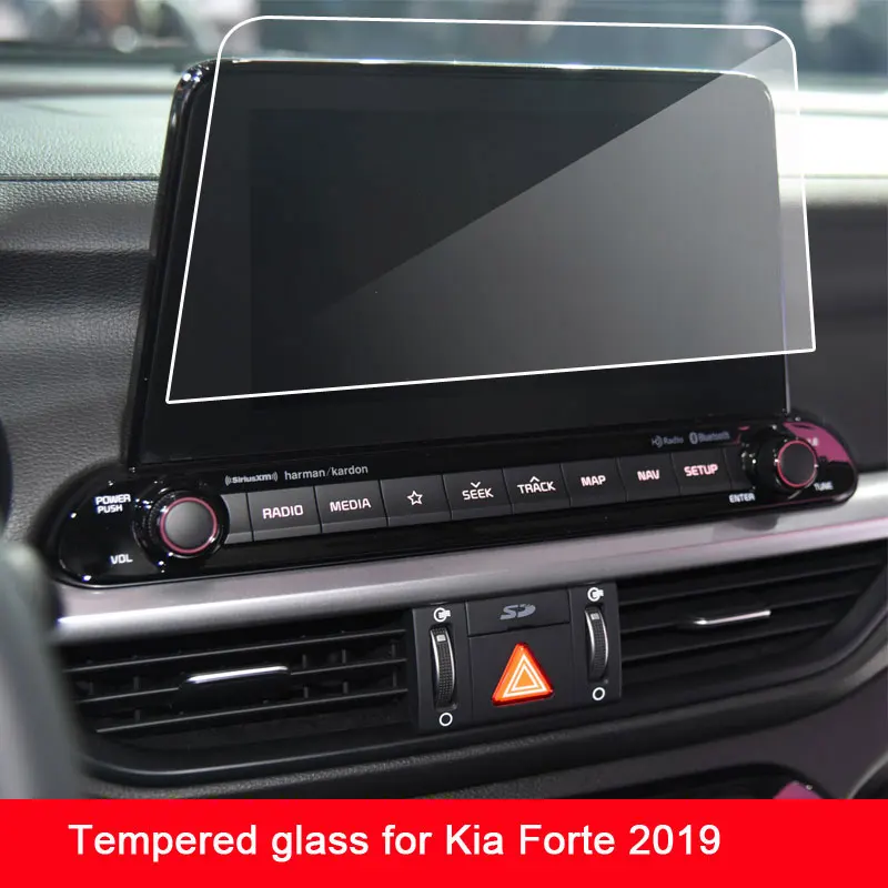 

Tempered Glass Protective Film For KIA K3 Cerato Forte BD 2019 2020 ar Styling GPS Navigation Screen Tempered Glass Protective