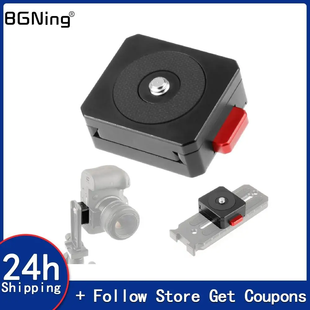 

Camera Quick Release V Mount Lock QR System 1/4 for Tripod Monopod Slider DSLR Video Gimbal DJI Ronin S SC Zhiyun Crane Weebill