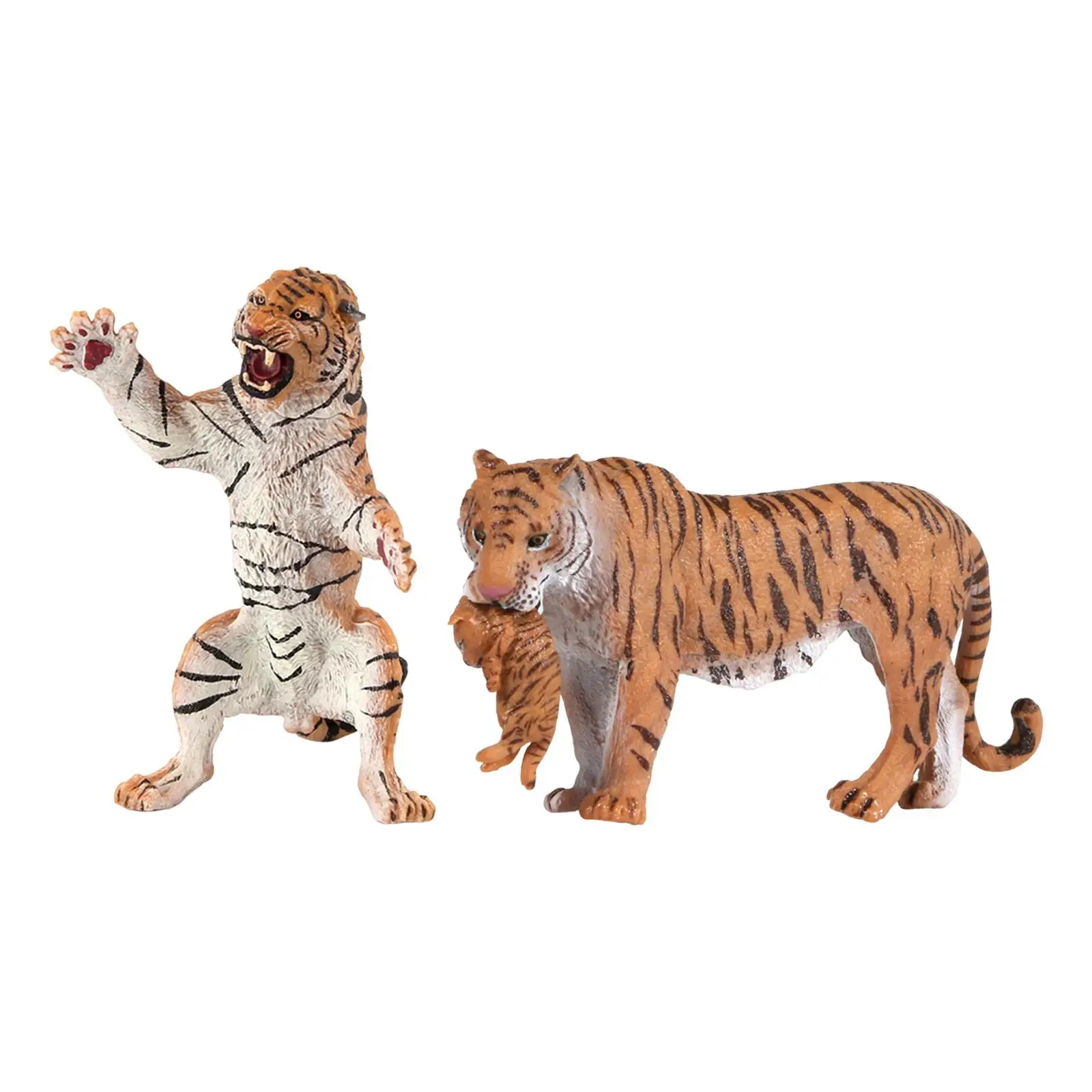 

Коллекционные фигурки с имитацией тигра, украшение для животных на ферме