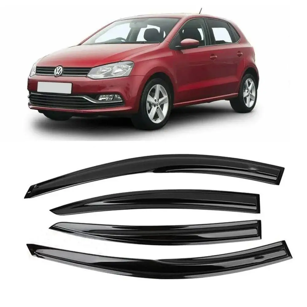 Козырек на окна для Volkswagen VW Cross Polo Mk5 GTI Vivo 2018 ~ 2019 навесные укрытия дефлектор от