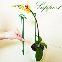 plant potted flower shape support stake fiberglass garden single stem support ring for plant flower potted plant fixing bracket