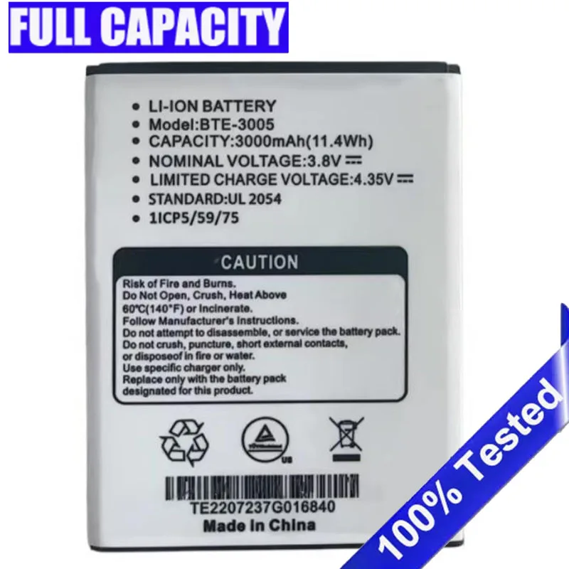 Новый аккумулятор для Moxee M2160 MH-T6000 BTE-3005, 3000 мАч (art.: 3920d9016e677) - 3920d9016e677