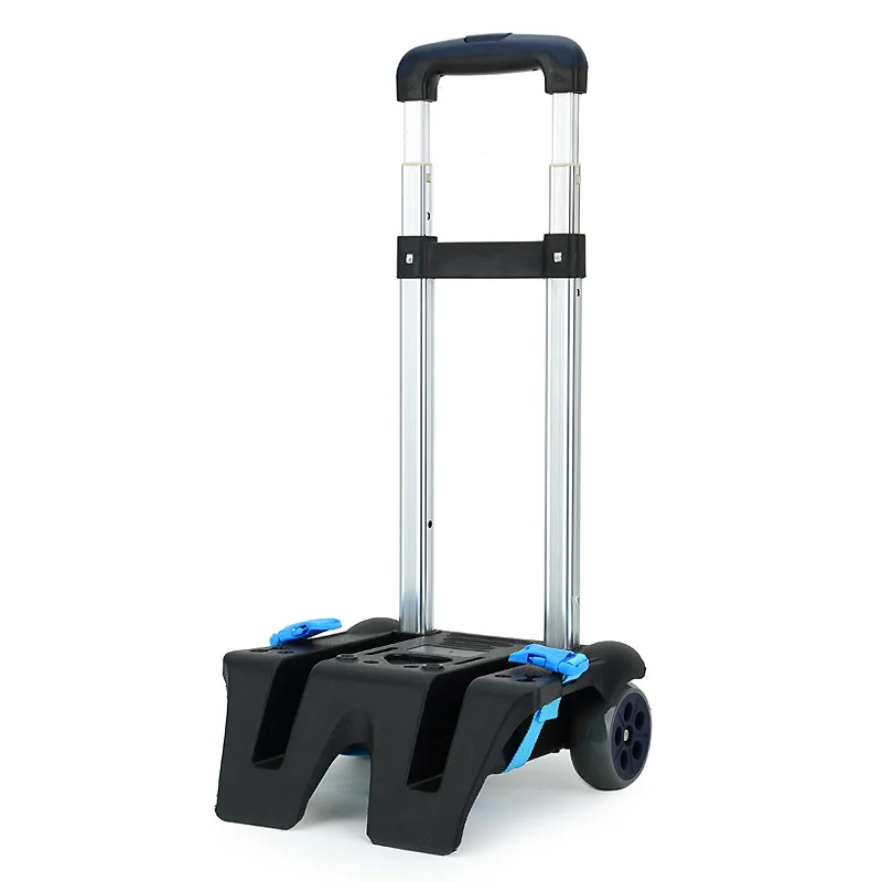 Aluminum alloy Folding Pulling Rod Bracket Rolling Cart Trolley School Bags Parts Kids school Trolley Accessories For Boys Girls