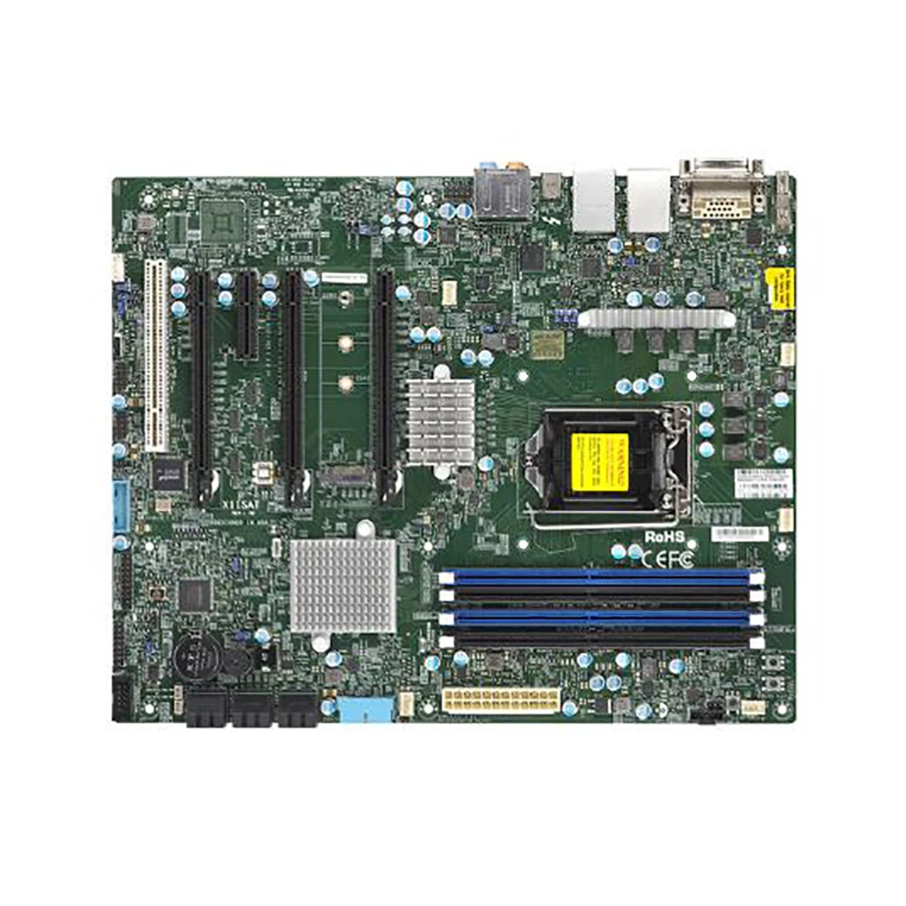 Материнская плата H4 (LGA1151) с одним разъемом DDR4 E3-1200 v5/v6 6-го/7-го поколения. Серия Core