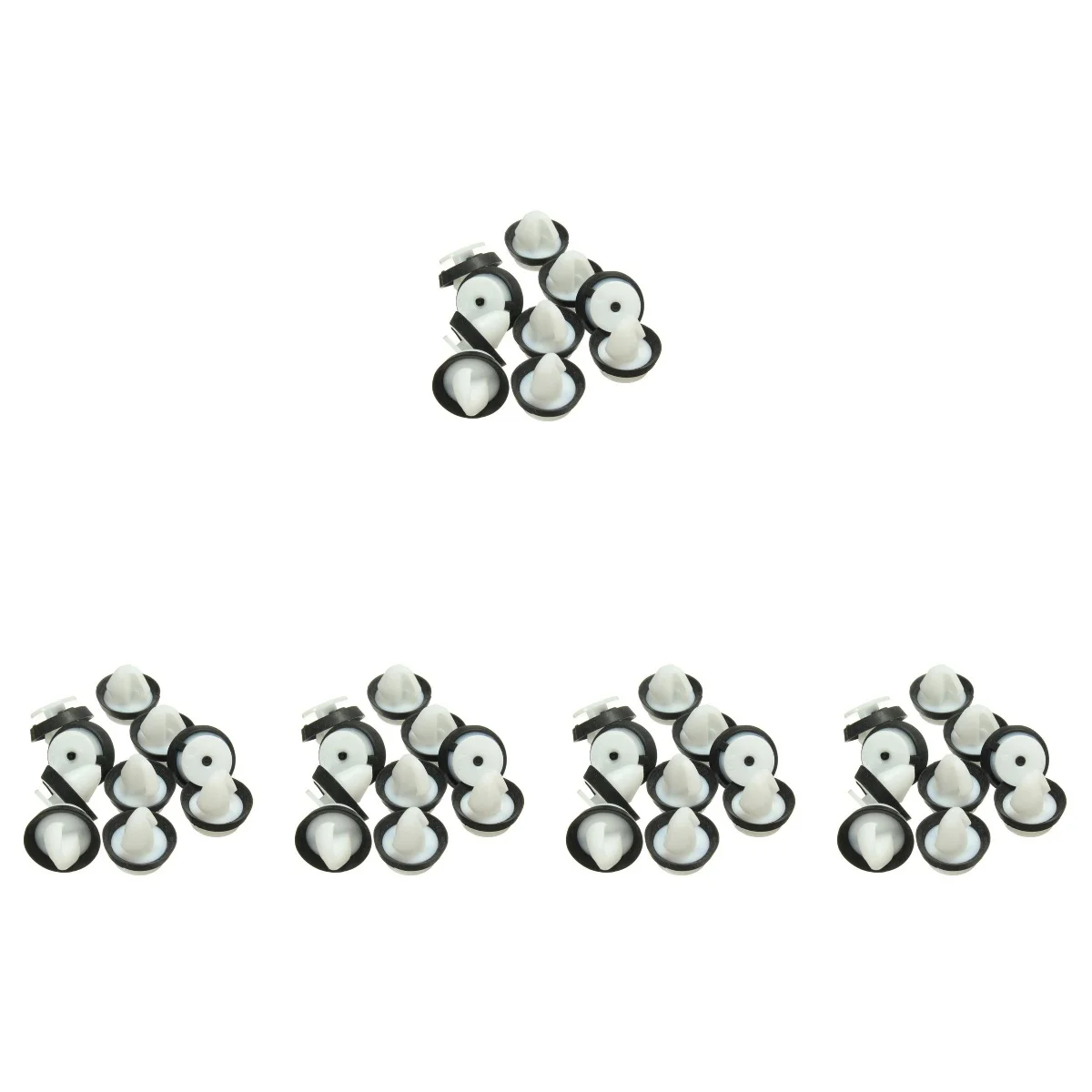 

50 pcs Universal Car Door Trim Panel Clips Retainers Clips Auto Car Accessory Replacement