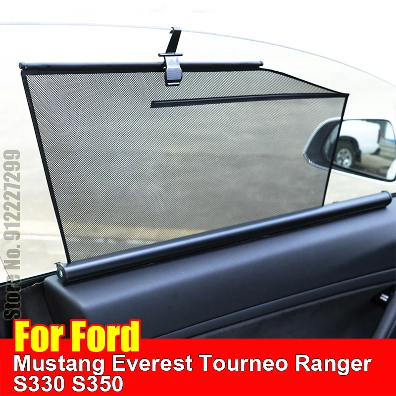 

For Ford Mustang Everest Tourneo Ranger S330 S350 Car Sun Visor Automatic Lift Accessori Window Cover SunShade Curtain Shade