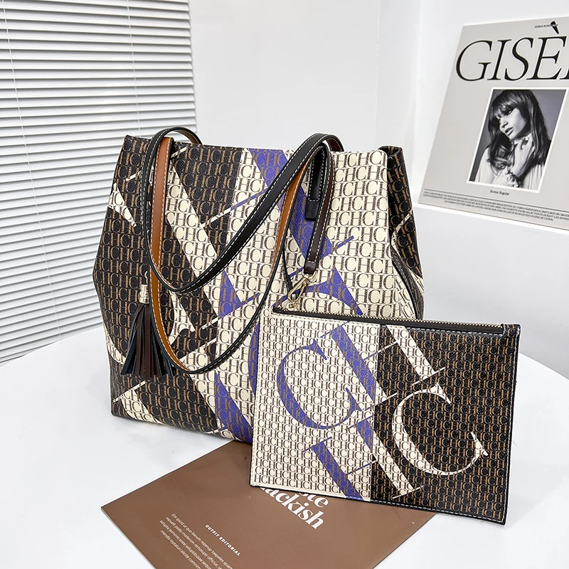 

luxury brand handbags Genuine Leather Women Shopping Totes Large Capacity Single Shoulder Messenger Bucket Bags Famous Handbags