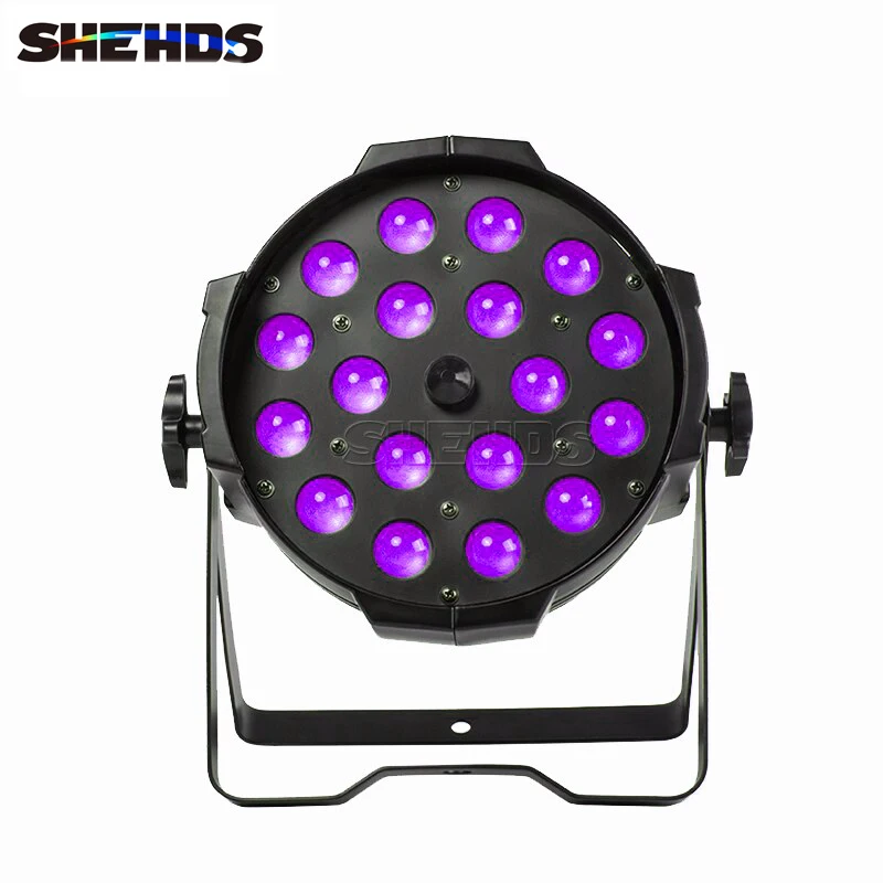 SHEHDS светодиодный зум Par 18x12 Вт RGBW/18x18 RGBWA + УФ-свет в алюминиевом DMX 512 сценический