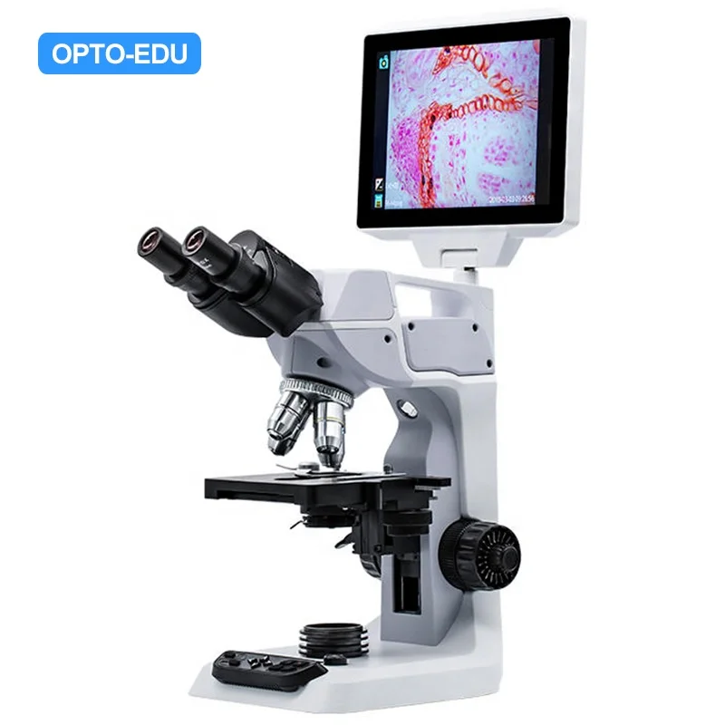 

OPTO-EDU A33.3712-5.0M Video Optical Compound Biology 13m digital microscope With Lcd Screen