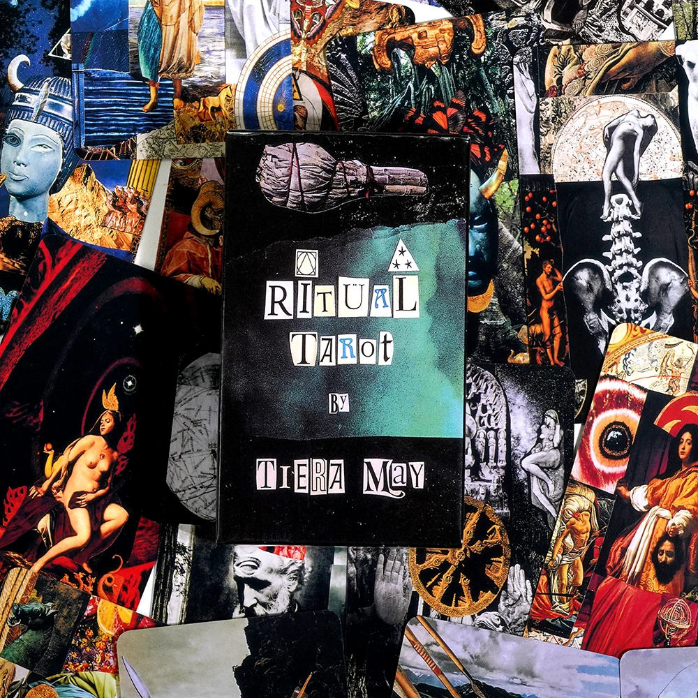 

The Ritual Tarot is a custom 78 card indie tarot deck nameless and do not feature titles or number