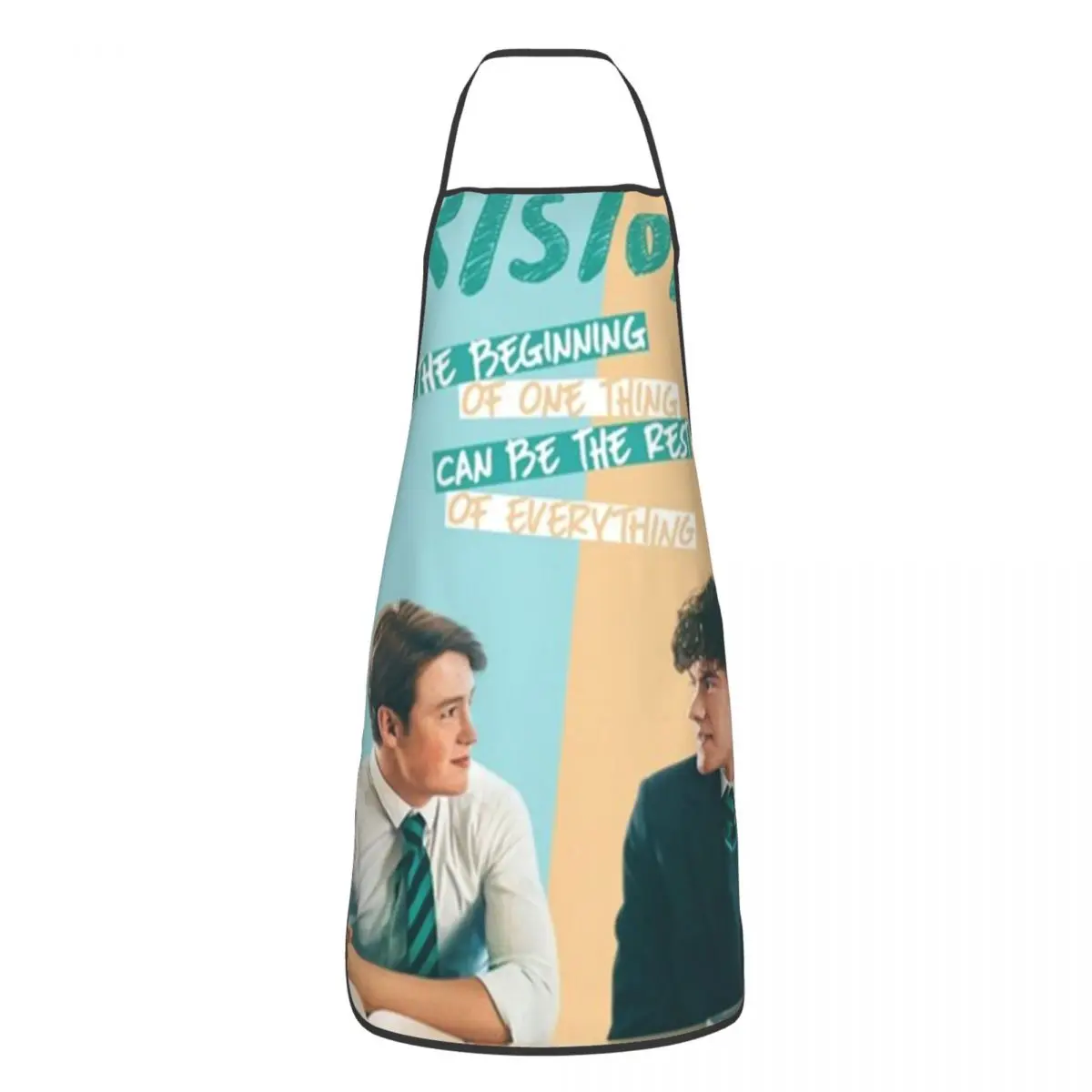 

Heartstopper Poster Apron Cuisine Cooking Baking Household Cleaning Gardening Nick Aprons Kitchen Antifouling Tablier Adult