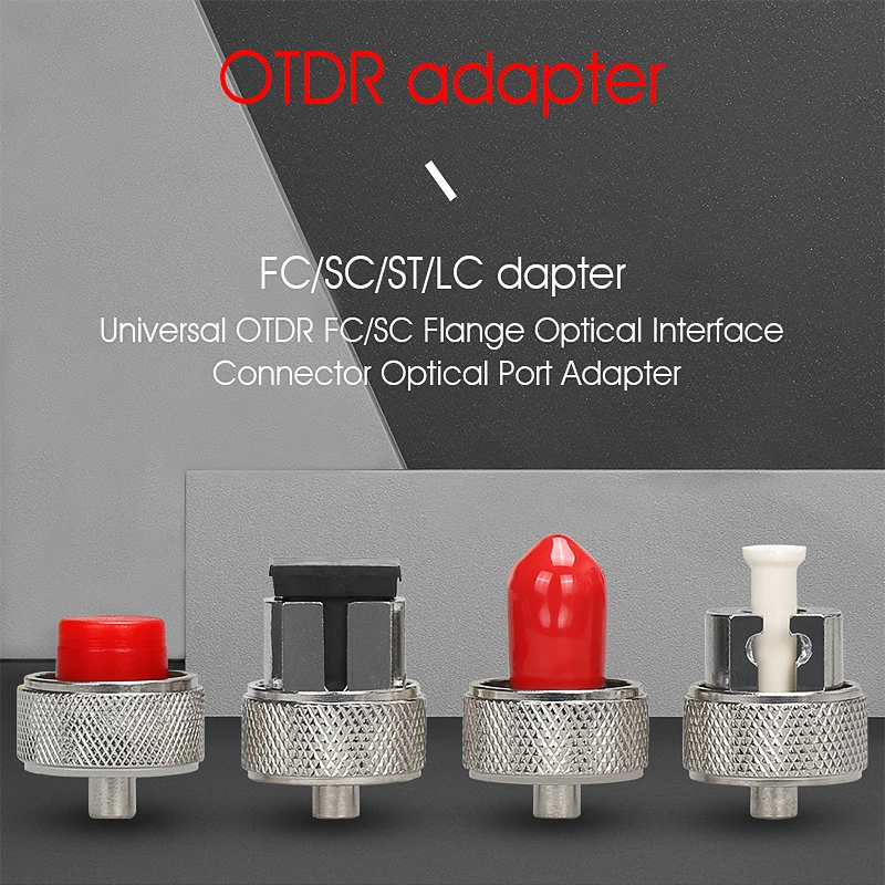 OTDR transfer connector FC ST SC LC adaptor Fiber Optic For Optical Time Domain Reflectometer Fiber Adapter