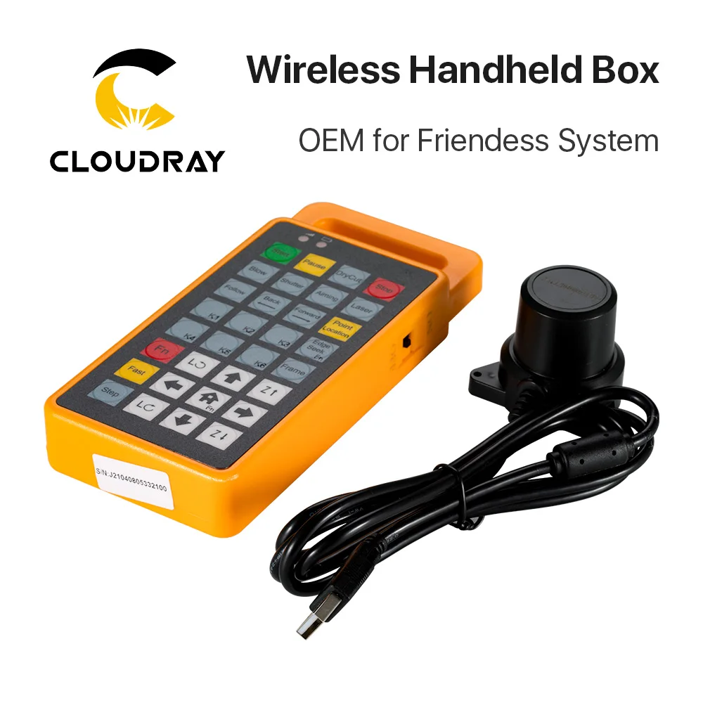 

Система управления Волоконным лазером Cloudray FSCUT OEM, беспроводная ручная коробка для Friendess FSCUT FSCUT2000C CypCut BCS100 BMC1604