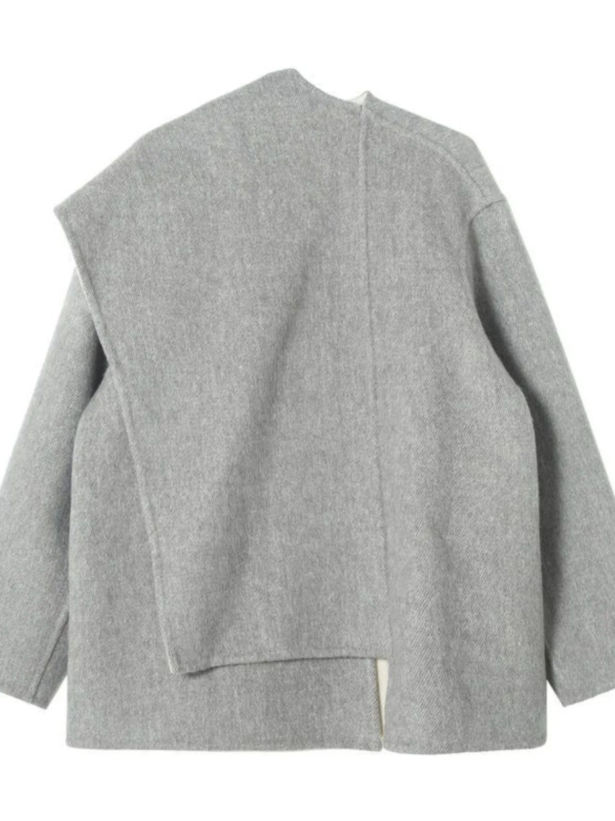 Thirteen Rows Colne Winter Advanced Commuter Design Sense Fleece Shawl Large Scarf a Version Woolen Jacket C4363