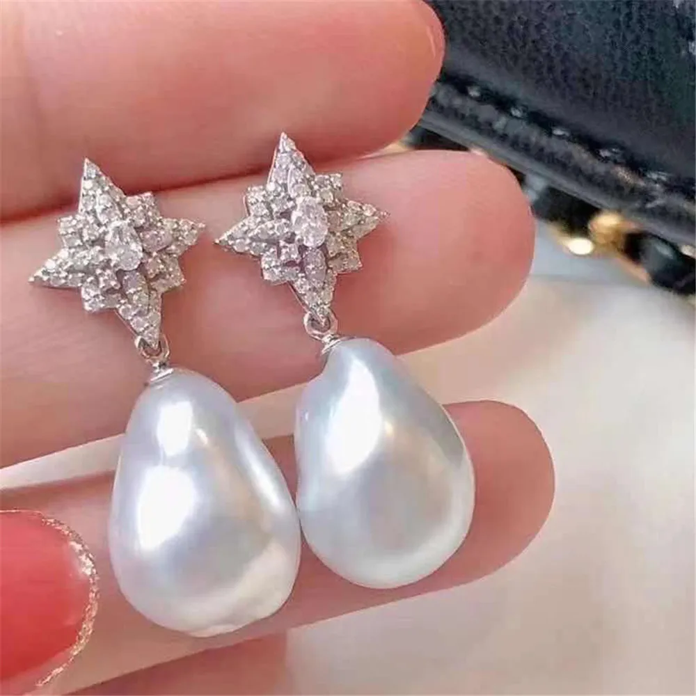 

Серьги-гвоздики из серебра 925 пробы, с жемчугом