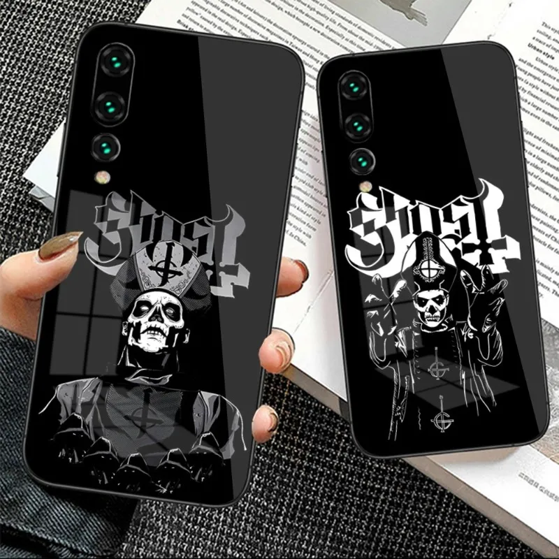 

Чехол для телефона Ghost P50 P40 P30 P20 Pro Mate 40 30 20 Pro Nova 9 8 7